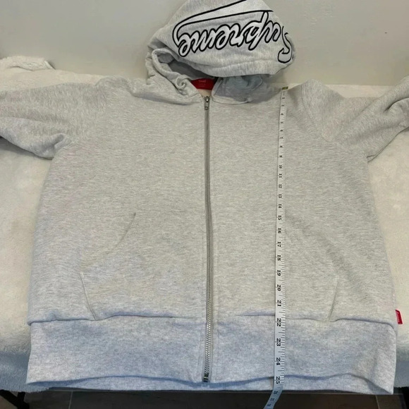 Supreme THERMAL ZIP UP SWEATSHIRT Size S - Picture 12 of 12